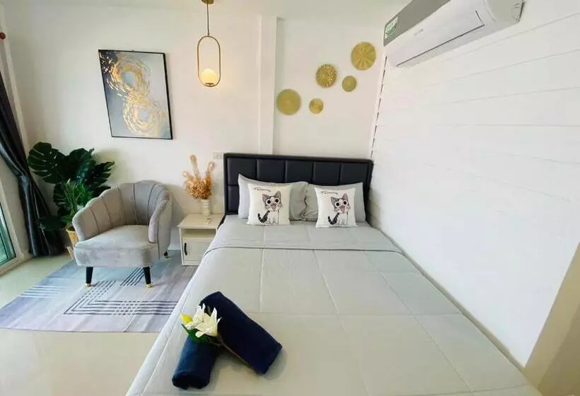 پانسیون บ้านพักการ์ฟิลด์ ซีวิว เกาะล้าน