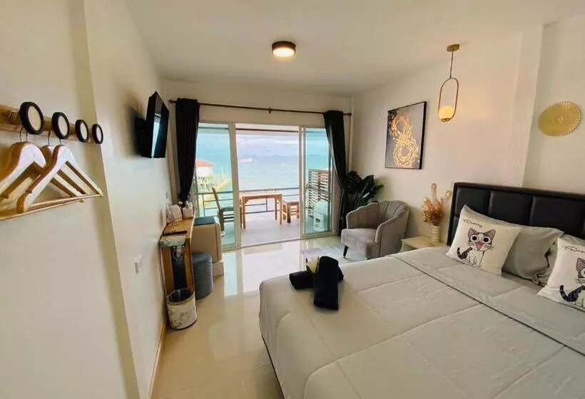 پانسیون บ้านพักการ์ฟิลด์ ซีวิว เกาะล้าน