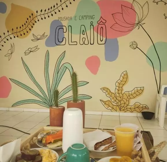 ホテル Pousada E Camping Claiô 3 Suíte Estrela