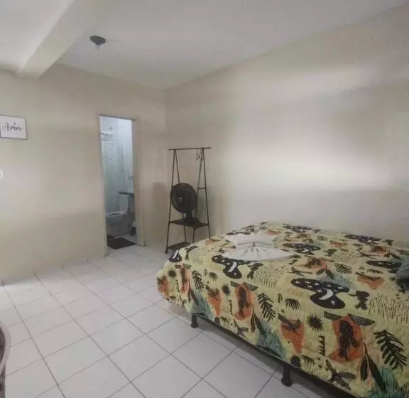 ホテル Pousada E Camping Claiô 3 Suíte Estrela