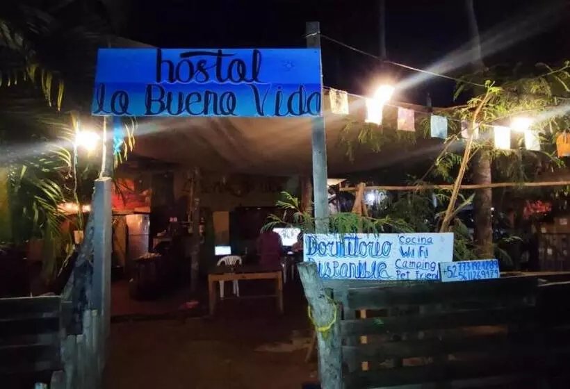 ユースホステル Hostal La Buena Vida Mazunte