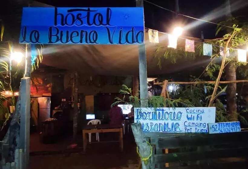 ユースホステル Hostal La Buena Vida Mazunte