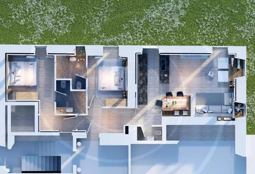 هتل Appartement-haus-gladbach