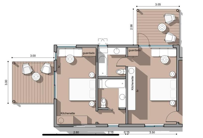 تختخواب و صبحانه Casa Franca
