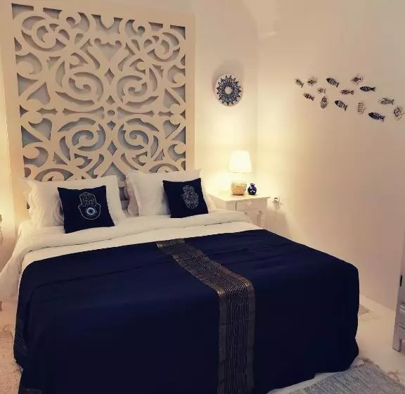 Aamiaismajoitus (B&B) Dar Azur Médina Hammamet Chambres D Hôtes