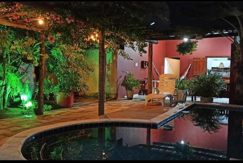 호스텔 Pousada Villa Mariah Chalé E Suítes