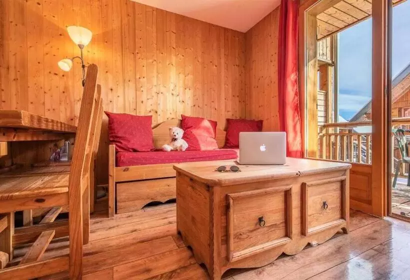 Résidence Les Chalets Du Berger   Appartement 2 Pièces Coin Nuit 6 Person 944