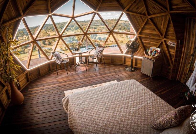 هتل کپسول Greeenlandomesa Amatista