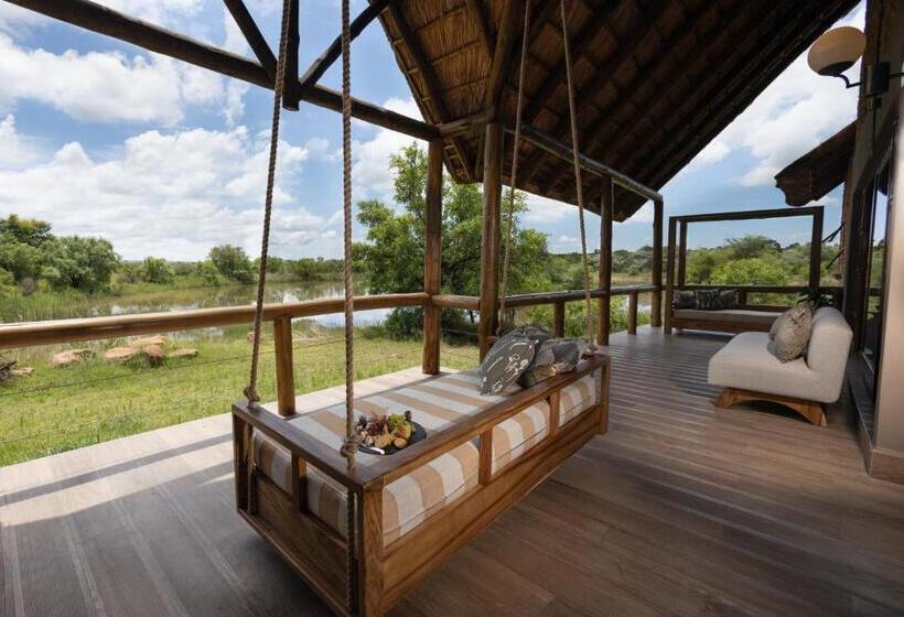 فندق Kingfisher Villa In Mabula Game Reserve