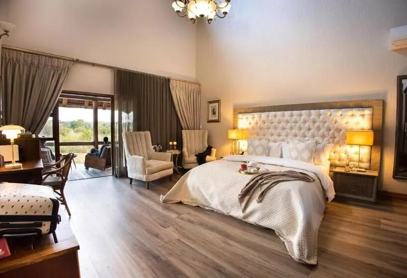 ホテル Kingfisher Villa In Mabula Game Reserve