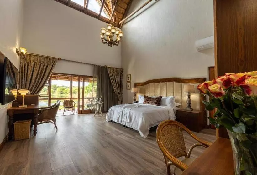 ホテル Kingfisher Villa In Mabula Game Reserve