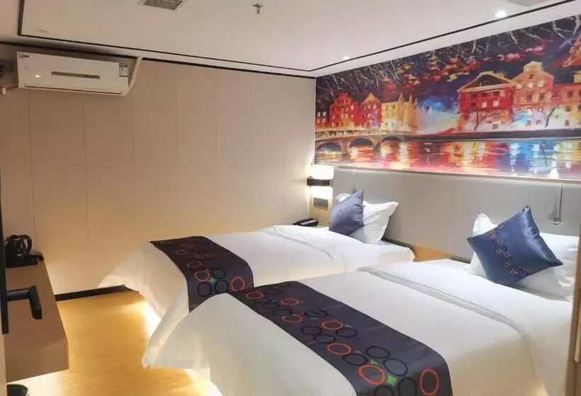 ホテル Yimimi Apartment   Guangzhou 13th Line Yide Road Metro Station