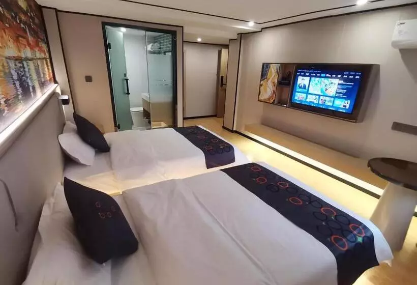 ホテル Yimimi Apartment   Guangzhou 13th Line Yide Road Metro Station
