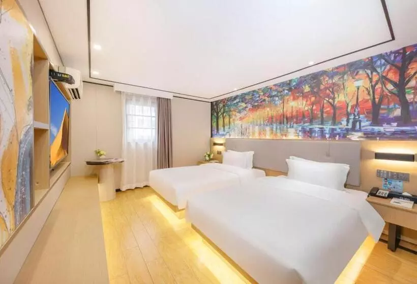 ホテル Yimimi Apartment   Guangzhou 13th Line Yide Road Metro Station