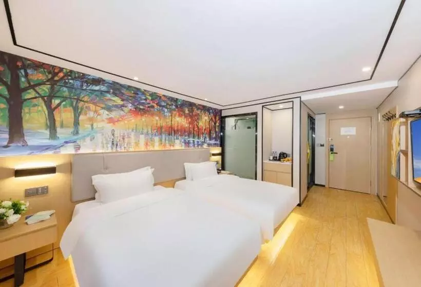 ホテル Yimimi Apartment   Guangzhou 13th Line Yide Road Metro Station