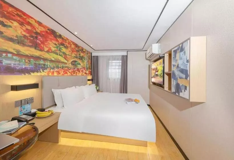 ホテル Yimimi Apartment   Guangzhou 13th Line Yide Road Metro Station