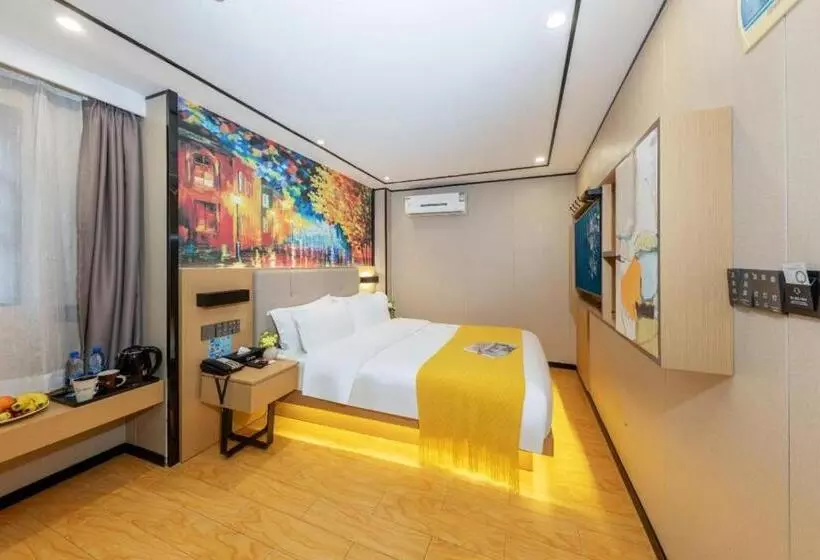 ホテル Yimimi Apartment   Guangzhou 13th Line Yide Road Metro Station
