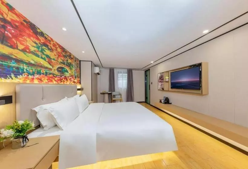 ホテル Yimimi Apartment   Guangzhou 13th Line Yide Road Metro Station