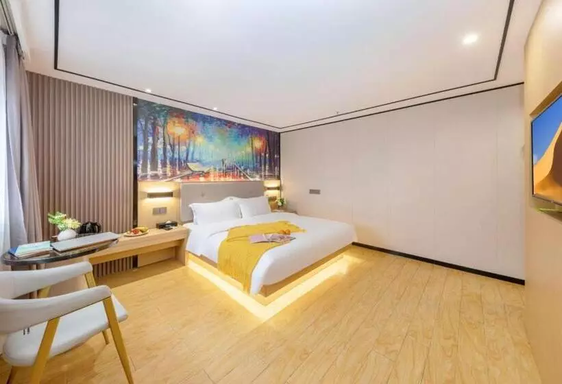 ホテル Yimimi Apartment   Guangzhou 13th Line Yide Road Metro Station