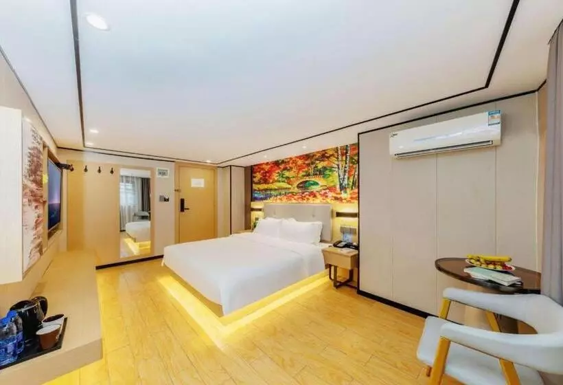 ホテル Yimimi Apartment   Guangzhou 13th Line Yide Road Metro Station