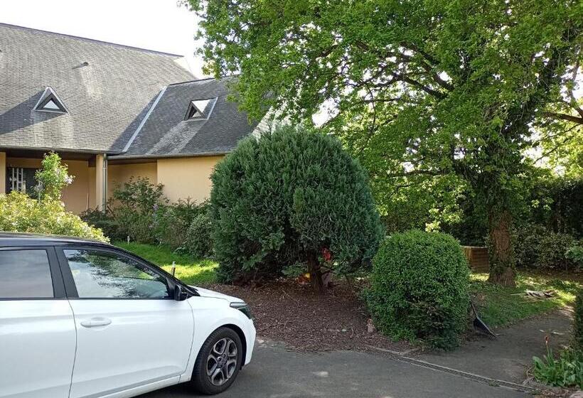 بنسيون Logement Indépendant Avec Parking Privé Et Terrasse, Au Calme