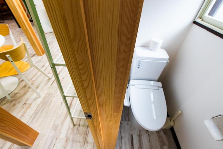 בית מלון כפרי Yuzawa Onsen Lodge 1min To Lift House