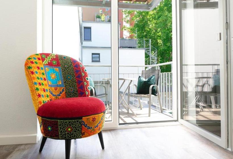 ホテル Boardinghouse Living28 Aachen