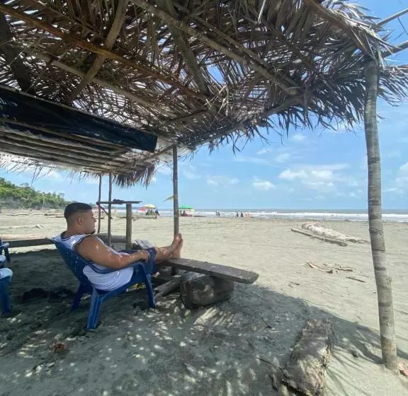 ユースホステル Cabañas En Playa La Barra