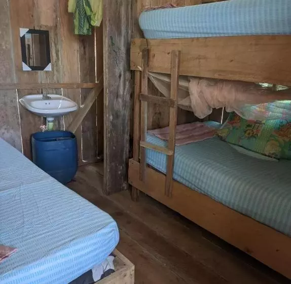 ユースホステル Cabañas En Playa La Barra