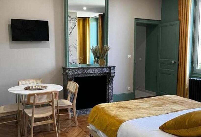 펜션 Chambres D Hôtes Rénovées Avec Piscine, Cœur De Ville, Proche Zoo Et Prytanée, Petit Déj Inclus   Fr