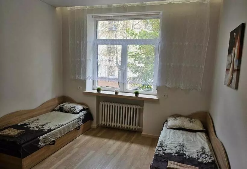 هاستل Kauno Apartamentai King Size Bed