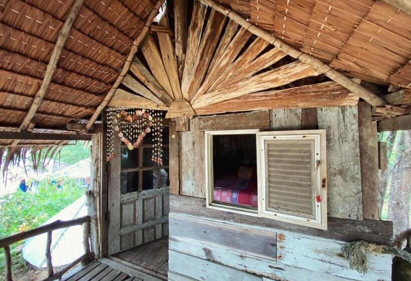 Szálloda Sunset Beach Bungalow Koh Pu