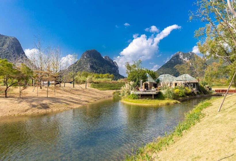 Hotel Serene Vale Inn Guilin Free One Way Pick Up Service To High Speed Railway Station For 2 Nights