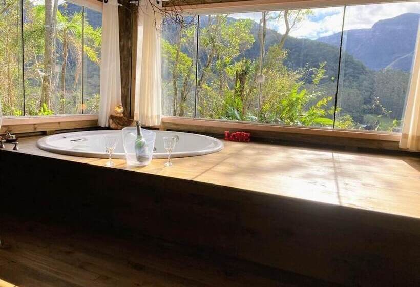 פונדק Pousada Flor De Lótus Dos Canyons