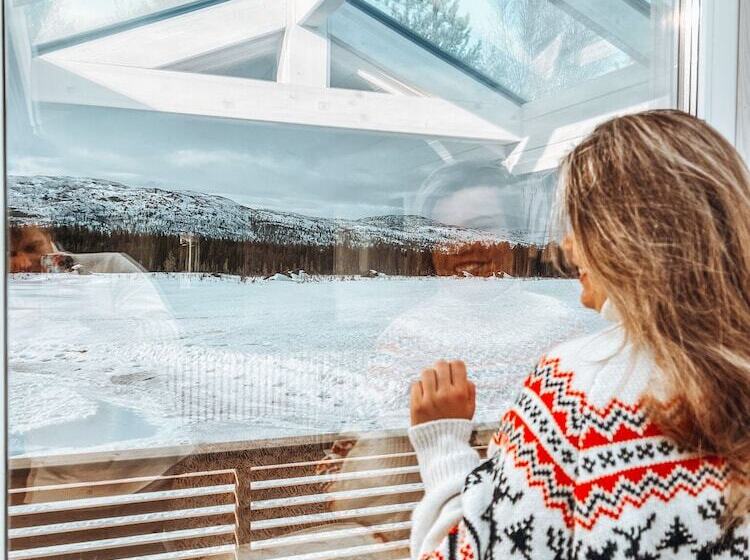 Отель Flatmoen Natur Lodge