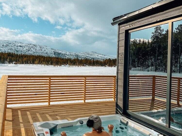 Отель Flatmoen Natur Lodge