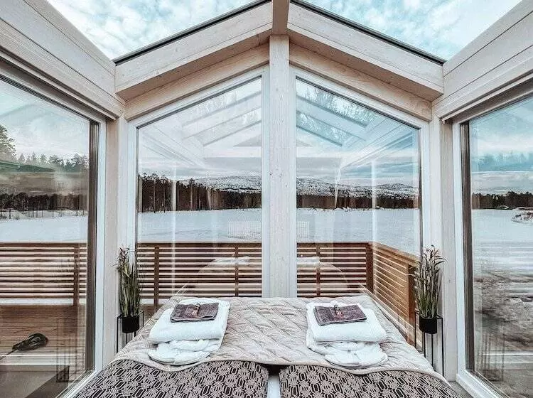 Hotelli Flatmoen Natur Lodge