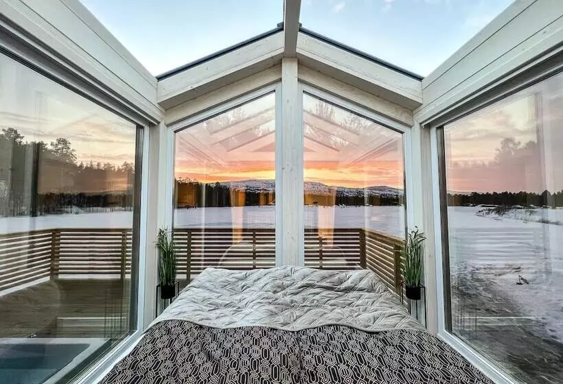 Hotelli Flatmoen Natur Lodge