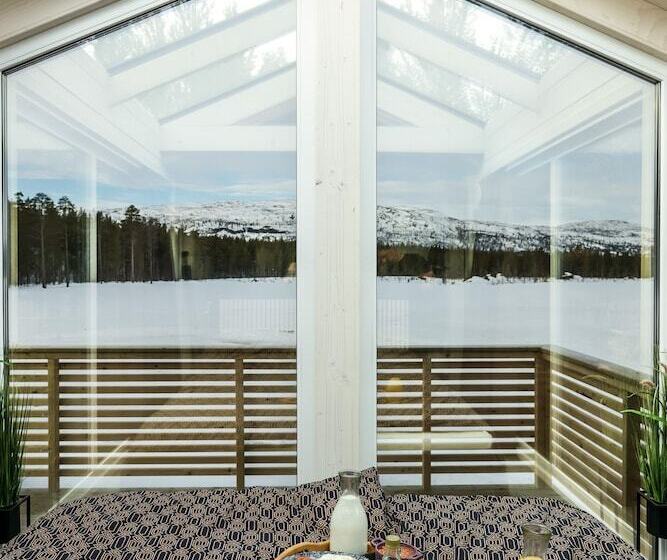 Отель Flatmoen Natur Lodge