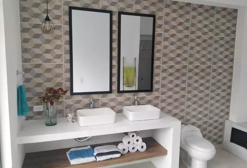 ベッドアンドブレックファースト Habitación En Casa Rural Campestre