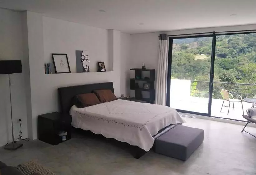 ベッドアンドブレックファースト Habitación En Casa Rural Campestre