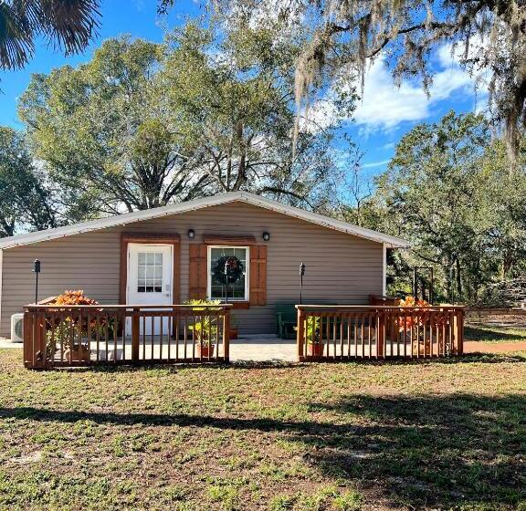 بنسيون The Lake Alfred Citruswood Cabin