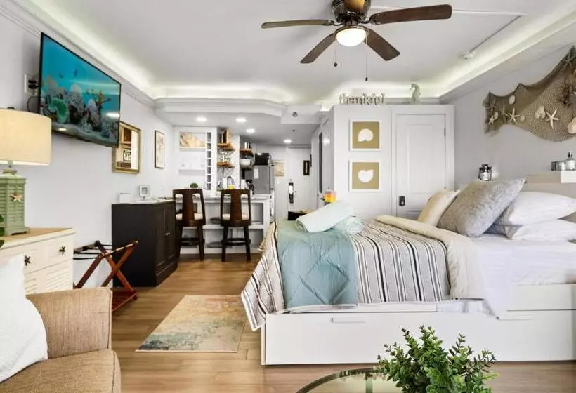 Open For 2025 Speedweeks Daytona 500   Beachfront Studio   Private Balcony With Ocean View   Pool