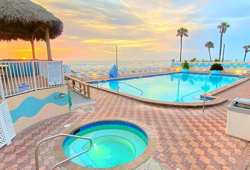 Open For 2025 Speedweeks Daytona 500   Beachfront Studio   Private Balcony With Ocean View   Pool