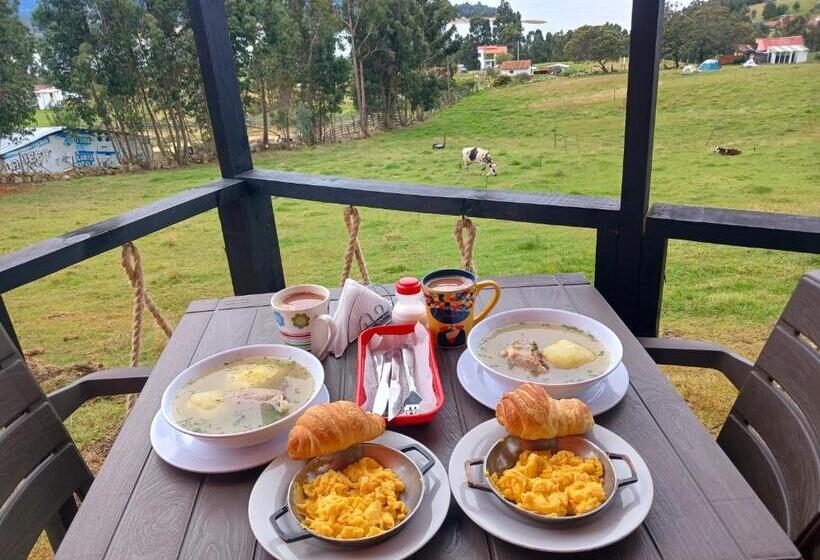 Szálloda Hospedaje Cabaña Guatavita Finca Las Acacias
