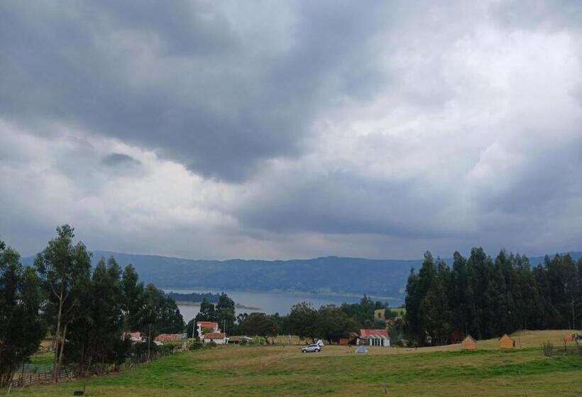 Szálloda Hospedaje Cabaña Guatavita Finca Las Acacias
