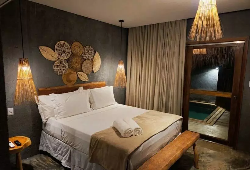 ホテル Pousada Villa Uçá Milagres