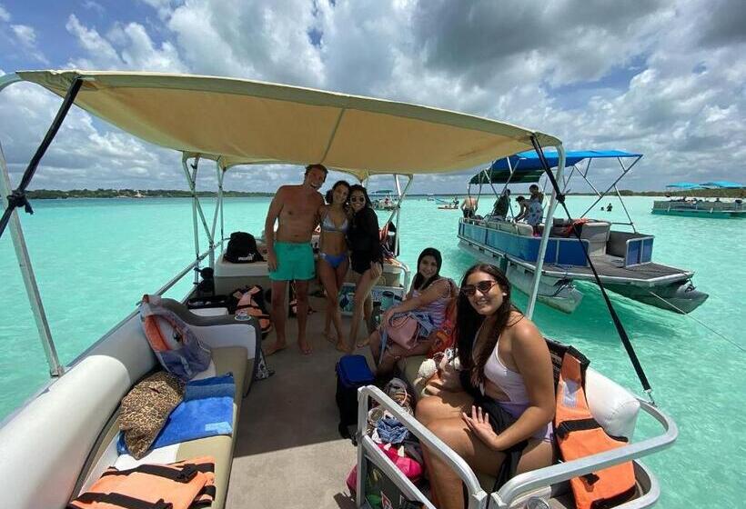 Otel Solecito Bacalar Free Bikes And Paddles