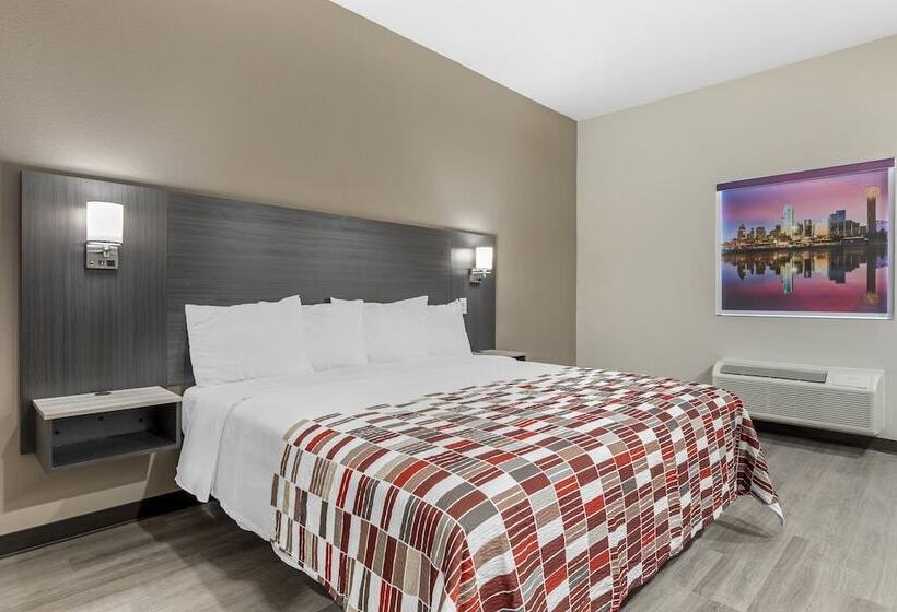 모텔 Red Roof Inn Hutchins