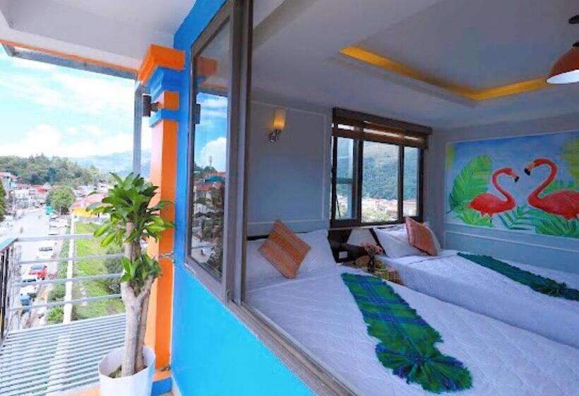 تختخواب و صبحانه Bing Sapa